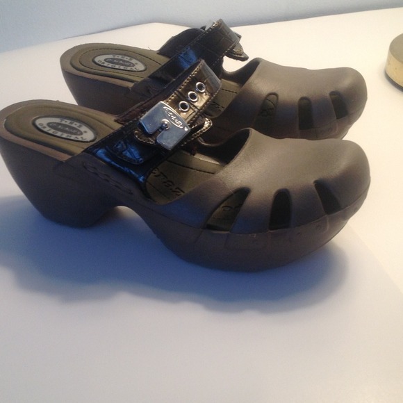 Bundle Dr. Scholl's/black Crocs