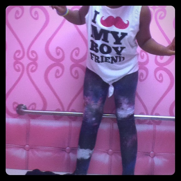 Galaxy Leggings Posher Below Shirt *Not Available*