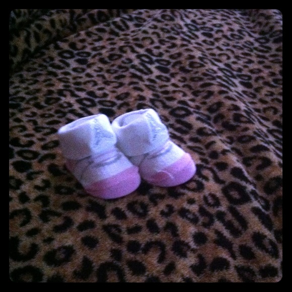 SOLD Newborn Jordan socks