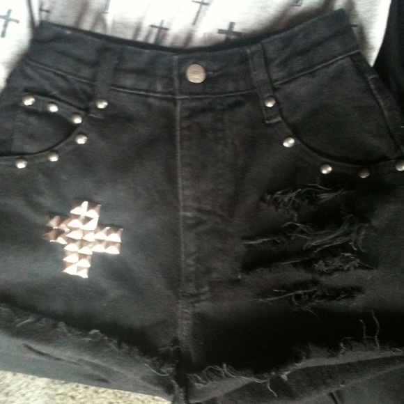 Sold In Bundle.   Black High Rise. - Picture 2 of 4