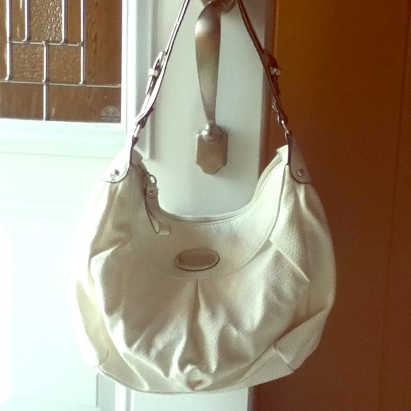 White purse