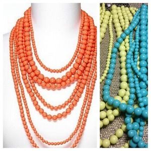 ✨NWT 7-Strand Beaded Necklace