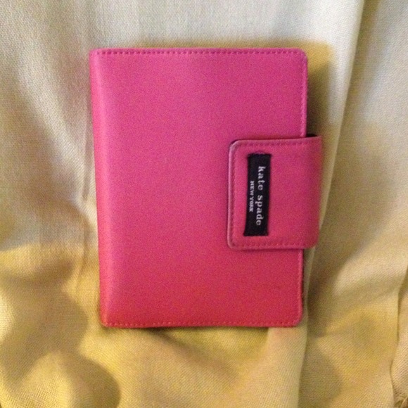 Nylon Kate Spade small planner.