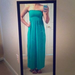 Strapless Maxi Dress