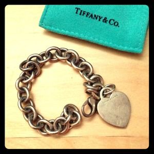 Bundle Tiffany Bracelet + Gold Necklace