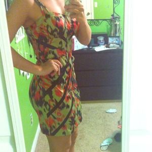 NEVER WORN multicolor XOXO dress