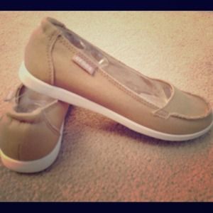 Canvas Crocs new with tags