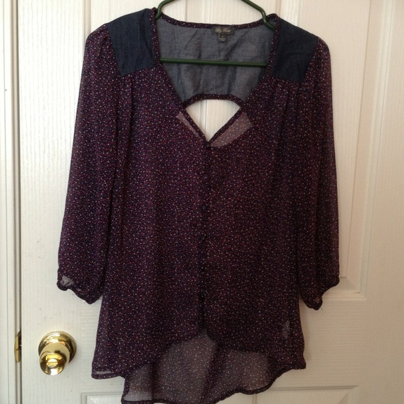 silk blouse 3/4