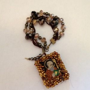 Scapular bracelet w/St. Francis of Asisi