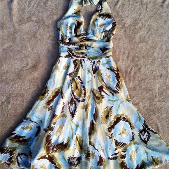 Dresses & Skirts - WORN ONCE!Absolutely beautiful lined halter dress!