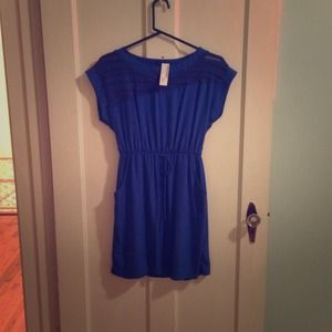 Blue Dress- cocktail style