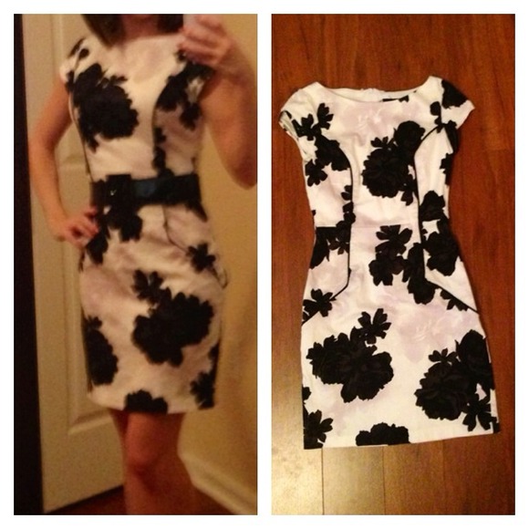 Black/White Dress