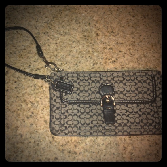 Coach wristlet