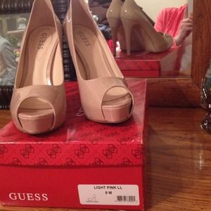 Sold- Guess peep toes