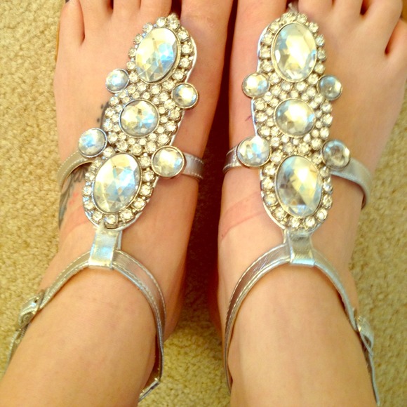 Bling flip flops!