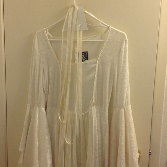 RESERVED Lip Service White Renaissance Dress