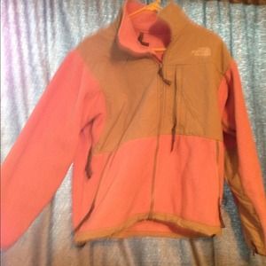 Pink Northface jacket