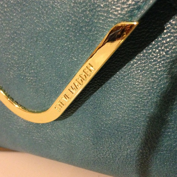 🚫SOLD🚫🆕Steve Madden blue clutch - Picture 2 of 4