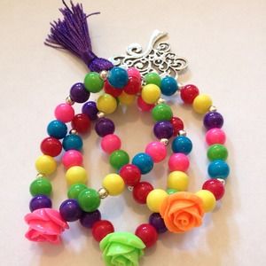 3in1bracelets w/roses