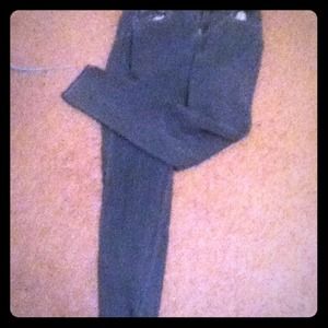 Gray Skinny Jeans