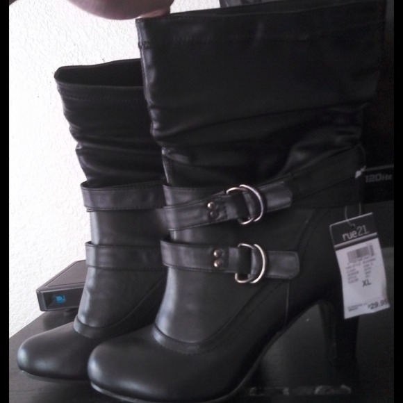 Black boots from Rue21