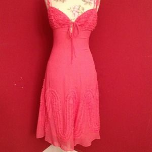 ❗PRICE REDUCTION ❗Bright pink BCBG MaxAzria dress