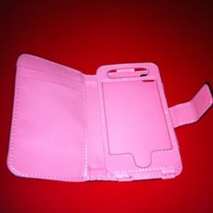 iPhone 4-4s polka dot wallet case bundle of 2