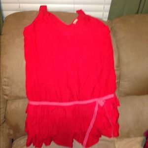 Cute red dress