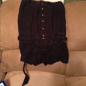 Cute black romper