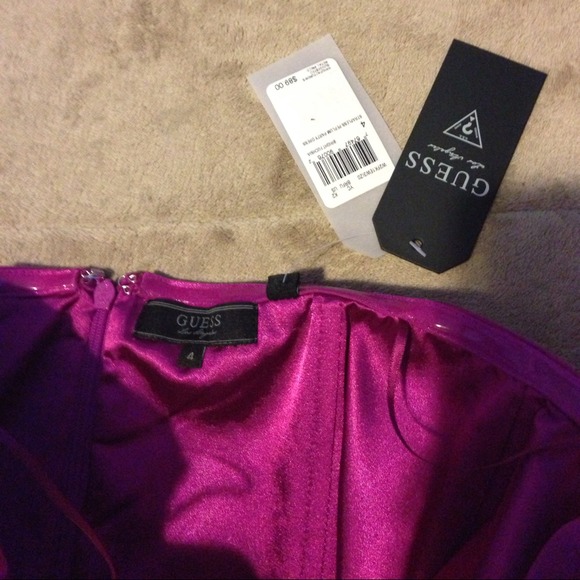 ‼️Sale‼️GUESS Strapless Peplum Party Dress - Picture 4 of 4