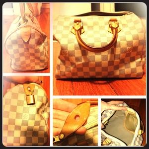 100% Authentic Louis Vuitton Speedy 25