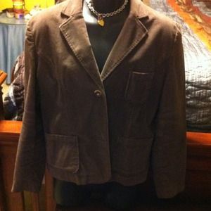 Brown blazer