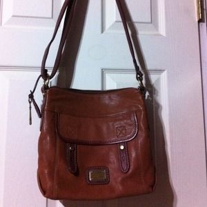 authentic fossil messenger bag