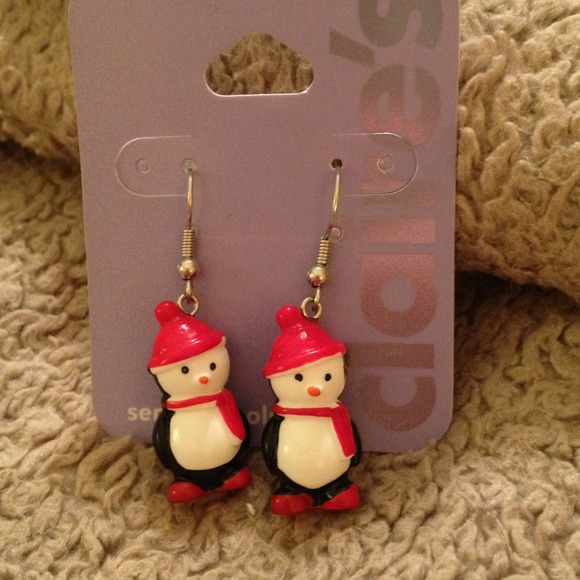 Penguin earrings - Picture 1 of 2