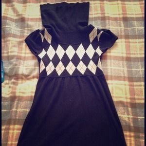 Black and white dress small size