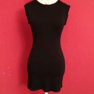 Black dress/tunic with lace back