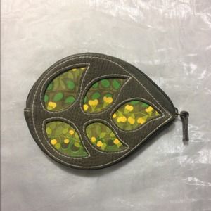 Leaf coin purse or pouch