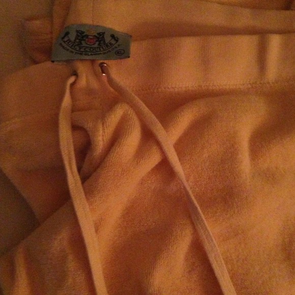 Juicy Couture terry cloth pants. like new!