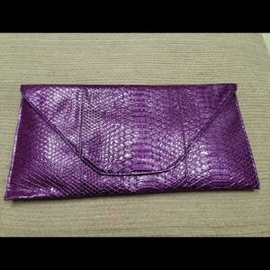 PURPLE OVERSIZED CLUTCH for @ksopher