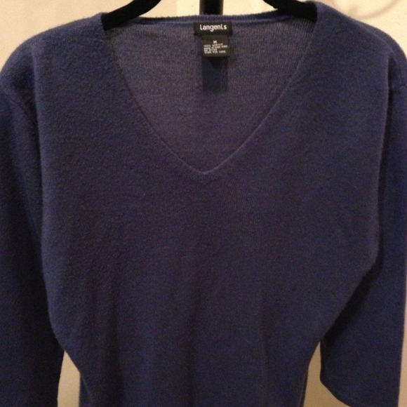 Langenis Blue Sweater - Picture 2 of 4