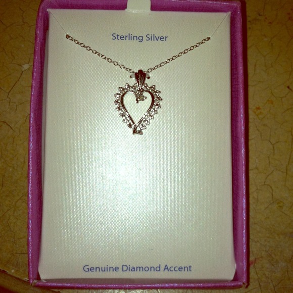 A beautiful heart necklace