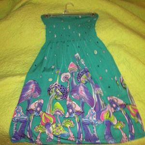 *RESERVED* Mushroom Shroom tube top/dress