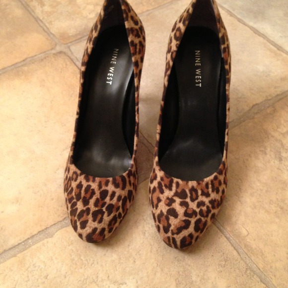 Nine West Shoes - Nine West Cheetah Print Heels