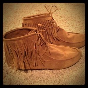 Reserved Fringe boots