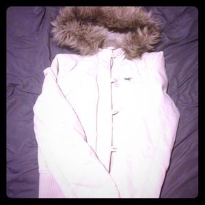 Hollister Fur Coat