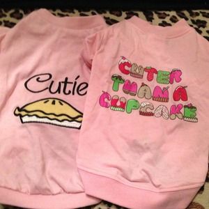 🚫Sold in bundle🚫 2 puppy shirts