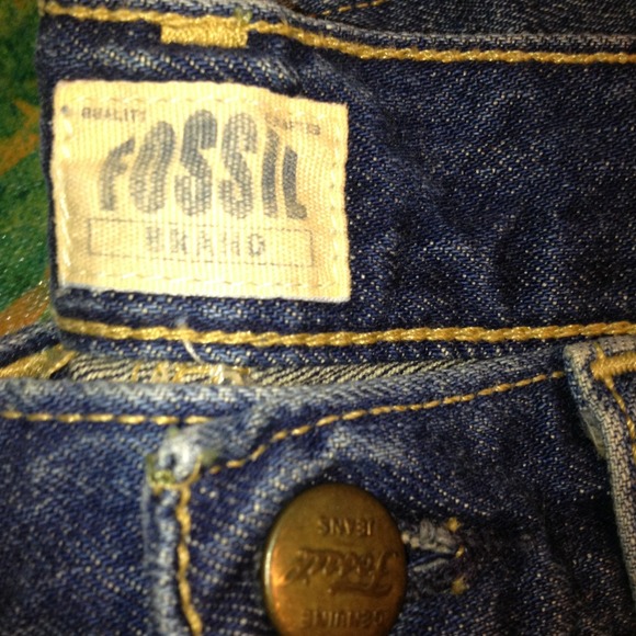 Fossil- Denim fringed skirt - Picture 2 of 4