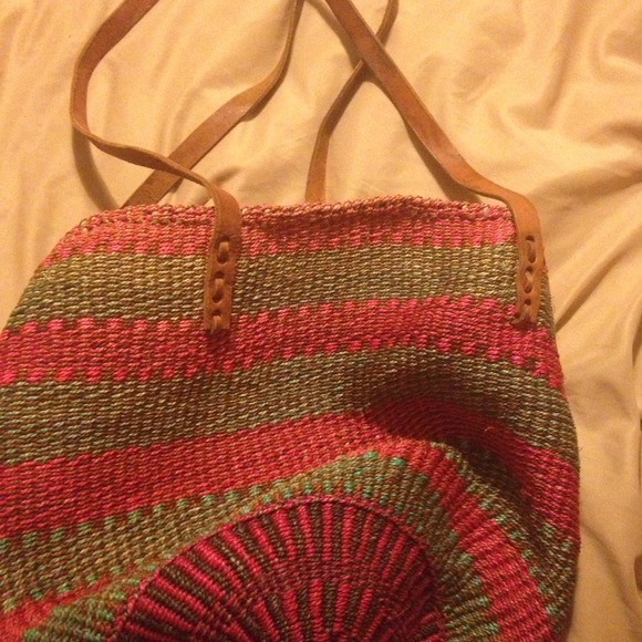 Cool Summer Straw Beach Bag⛵