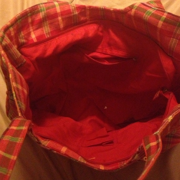 Orange Plaid Day🌞/Night🌝 Handbag - Picture 3 of 3