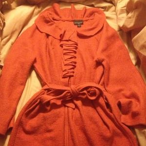 Cynthia Rowley Burnt Orange Coat